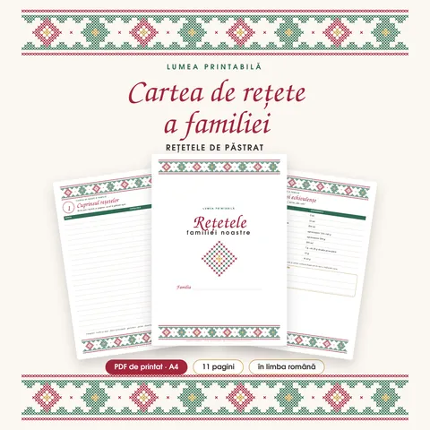 Coperta: Cartea de rețete a familiei