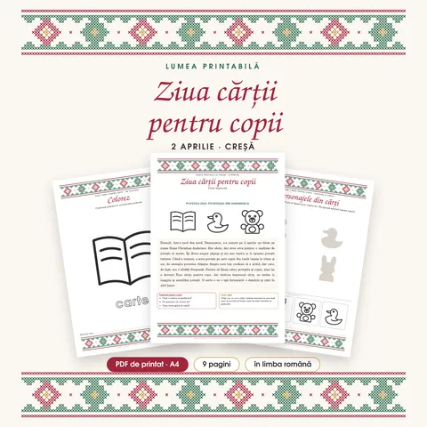 Coperta: Ziua cărții pentru copii