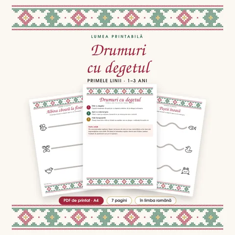 Coperta: Drumuri cu degetul
