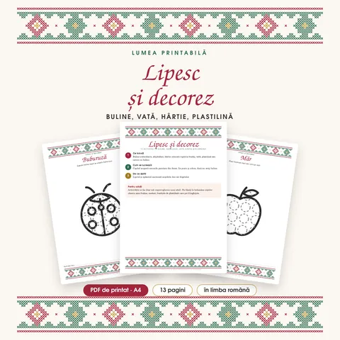 Coperta: Lipesc și decorez