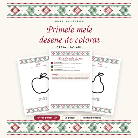 Coperta: Primele mele desene de colorat
