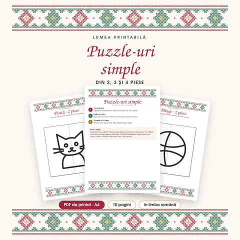 Coperta: Puzzle-uri simple