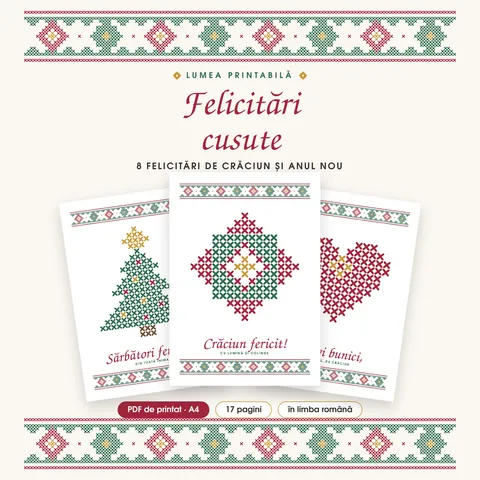Coperta: Felicitări cusute