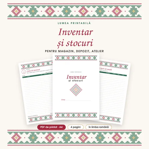 Coperta: Inventar și stocuri