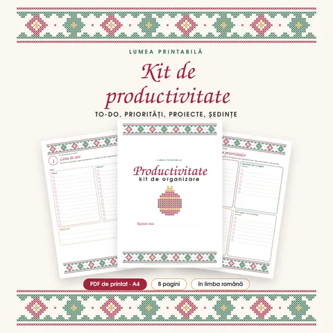 Coperta: Kit de productivitate