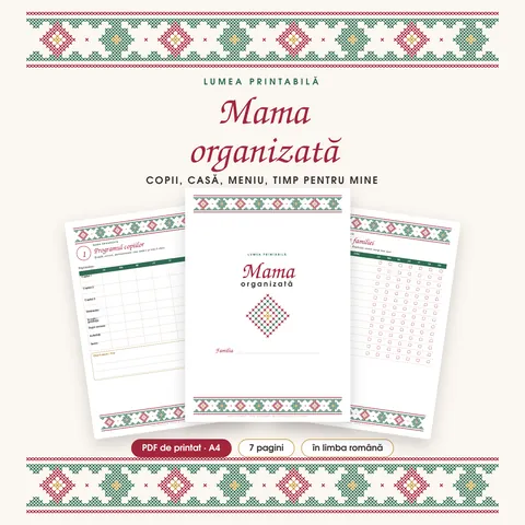 Coperta: Mama organizată