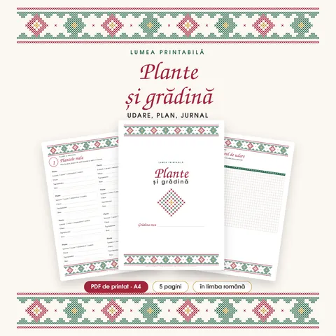Coperta: Plante și grădină