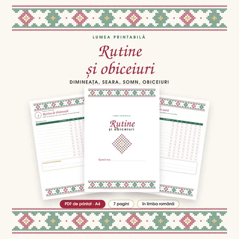 Coperta: Rutine și obiceiuri